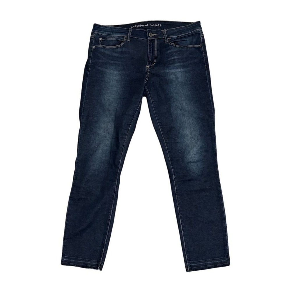 Articles of Society Women's Skinny Jeans‎ Size 30 Dark Blue Denim